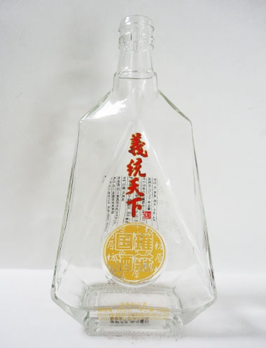 四川烤花玻璃酒瓶